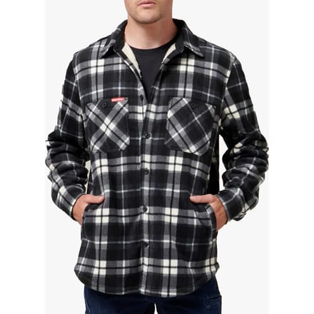 Hard Yakka GEQUILTED FLANEL HEREN Shirtjas Grijs