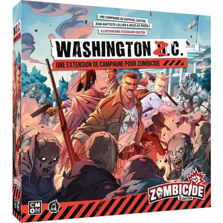 Beeldje Edge Zombicide : Washington Z.C.