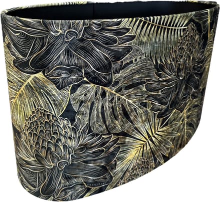Lampenkap moodlight ovaal 55x25x35 palm 20
