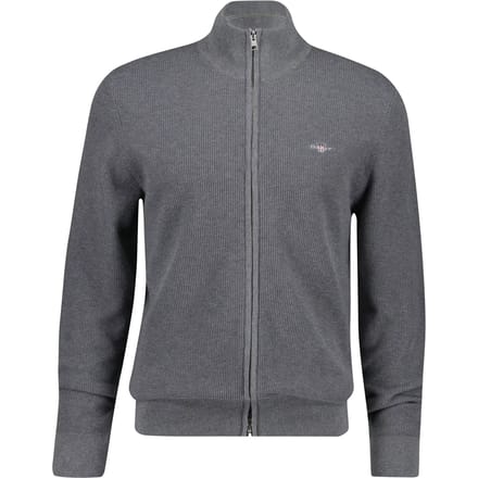 Geknoopte cardigan in geprofileerd breisel Gant