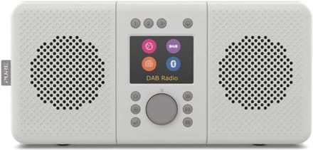 Alles-in-één Stereo-internetradio met DAB, Bluetooth 5.0 en TFT-scherm - Steengrijs