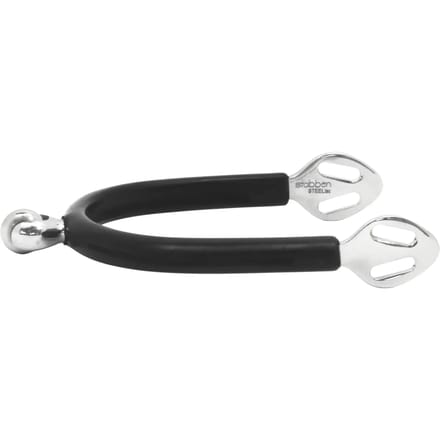 Stubben SEQ Sporen Soft Touch Verticaal 20 mm Zilver/Zwart - 20 MM