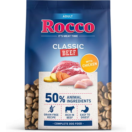 Rocco Adult Rundvlees met Kip - Voordeelpakket 5 x 1 Kg