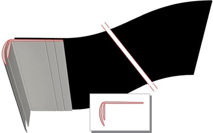 illbruck ME533 Slabbe dp 40cm grijs - Doos - 25M