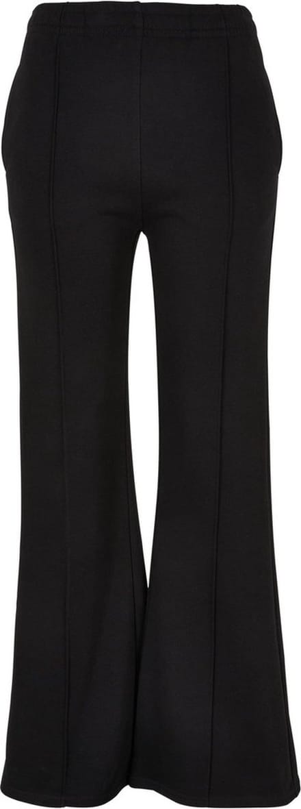 Urban Classics - Pin Tuck Terry Flared broek - XS - Zwart