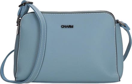 Charm Canary Wharf schoudertas licht blauw