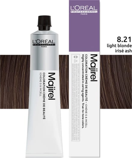 L'Oréal Professionnel - Haarverf - Majirel - 50ML - 8.21
