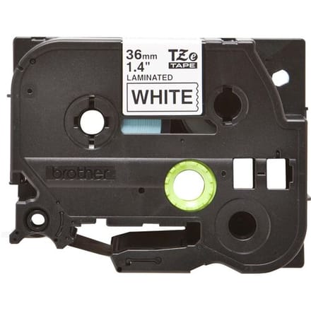 Brother TZe 261 - Zwart On Wit - Roll (3.6 cm x 8 m)