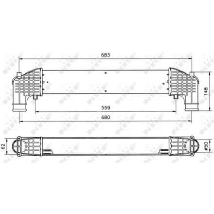 Intercooler NRF 30108A