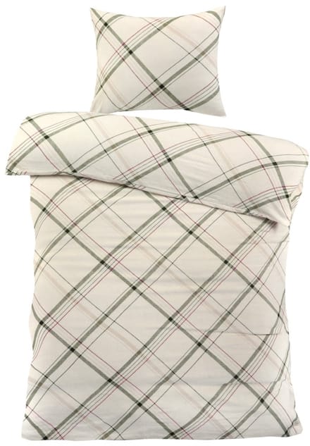 Day Dream Serfaus Dekbedovertrek - Eenpersoons - 140x200/220 cm - Off-White