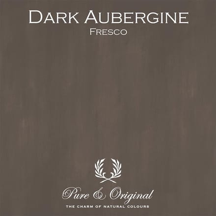 Pure & Original Fresco Kalkverf Dark Aubergine 1 L