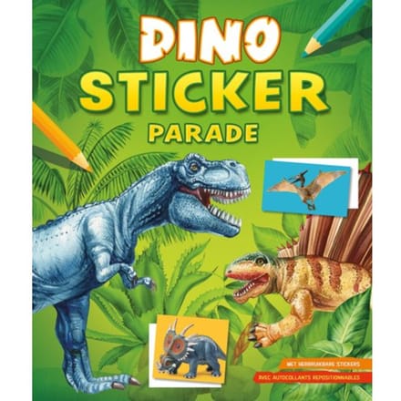 Deltas Dino Sticker Parade Stickeralbums