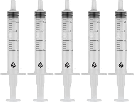 Spuit 2ml - 3 delig - Per Stuk Verpakt - 5stuks.