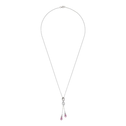 Orphelia Dames 925 Sterling Zilveren Ketting - Zilver ZH-4535