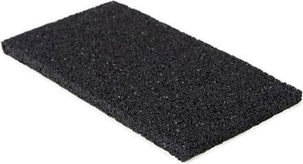 Rubbermagazijn - Rubber tegeldragers - 80 tegels - 20x10cm - Dikte 1cm - Terrasdrager