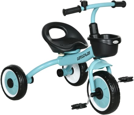 AIYAPLAY - Driewieler - met Mand - met Fietsbel - Blauw
