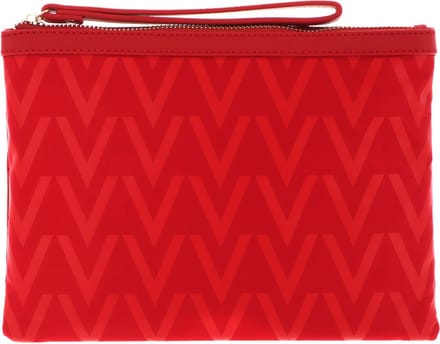 VALENTINO Utensil zak Beauty Morbido Punch Pouch Rosso Rood