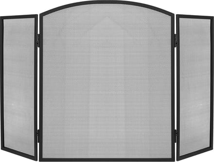 Kaminer Openhaard Scherm - Haardscherm - Vonkenscherm 118x76 cm: Uitgebreide Bescherming en Elegantie