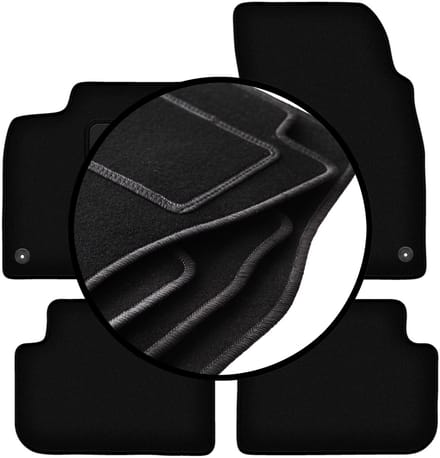 Complete set veloursmatten voor: Audi Q8 SUV (2020-)