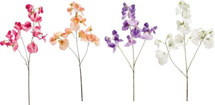 Emerald - Kunstbloem Pronkerwt 75cm - Set van 4 - Kunstplant voor binnen