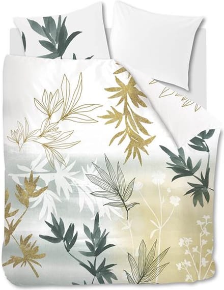 Snoozing Arlena Dekbedovertrek - Extra breed - 260x200/220 cm - Green