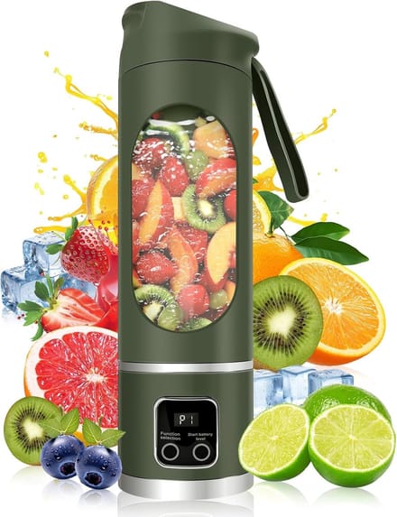 Draagbare Smoothie Maker - 450ml - USB-oplaadbaar - 3 Snelheden - BPA-vrij
