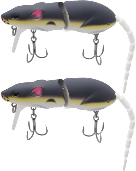 Dailygoods - Set van 2 Swimbaits voor Roofvissen, 15g