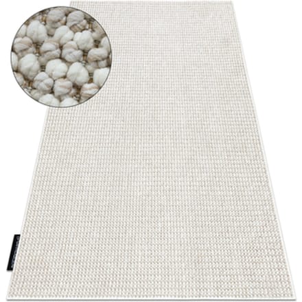 Kleden Rugsx Tapijt CASABLANCA LOOP wit / beige lus, 60x100 cm
