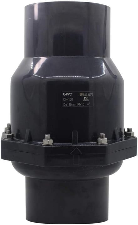 PVC Terugslagklep Riool Afvoer Keerklep voor Diverse Buisdiameters