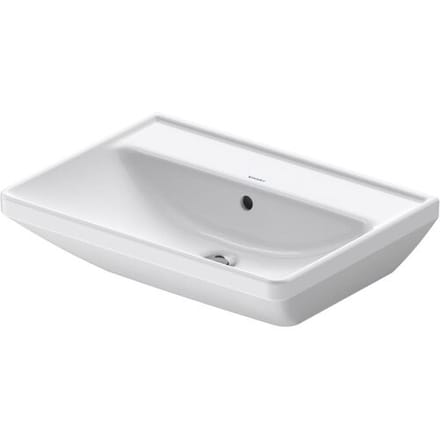 Duravit D-Neo washbasin 60 cm, without tap hole, with overflow 2366600060