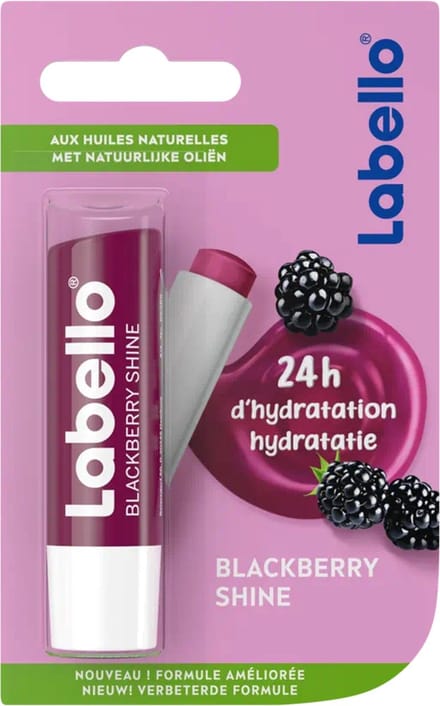 Labello Lippenbalsem Blister Blackberry Shine