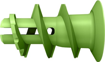 Fischer Gipsplaatplug Gk Green Nylon - Diam. 20mm - 10 Stuks