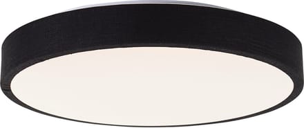 Brilliant Filiz - Plafondlamp - Ø 38,5 cm - LED 24W - 3-steps Dimbaar - Zwart/Wit