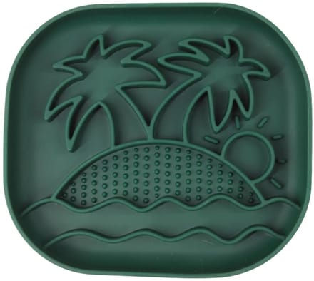 Bloom - Slowfeeder - Palm - Donkergroen - Hond - Anti Schrokbak