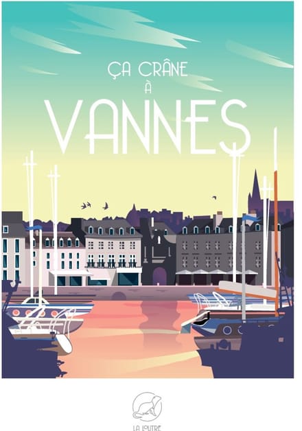 La Loutre puzzel Ca Crâne à VANNES - 1000 stukjes legpuzzel.