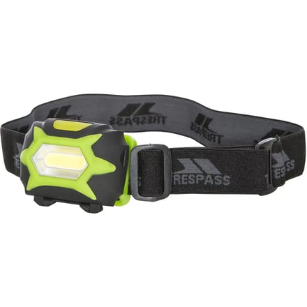 Trespass Beacon Hoofdlamp Zwart 125 Lumens
