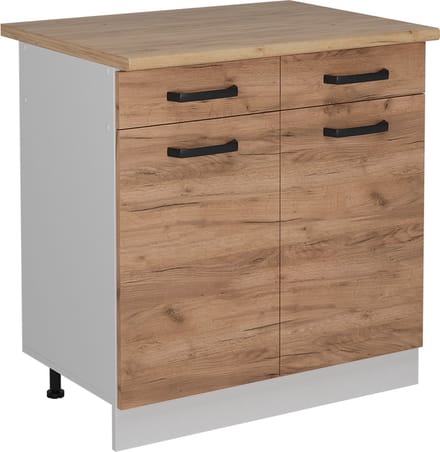 Vicco R-Line Keukenonderkast – 80 cm WB Eik Krachtige eik goud