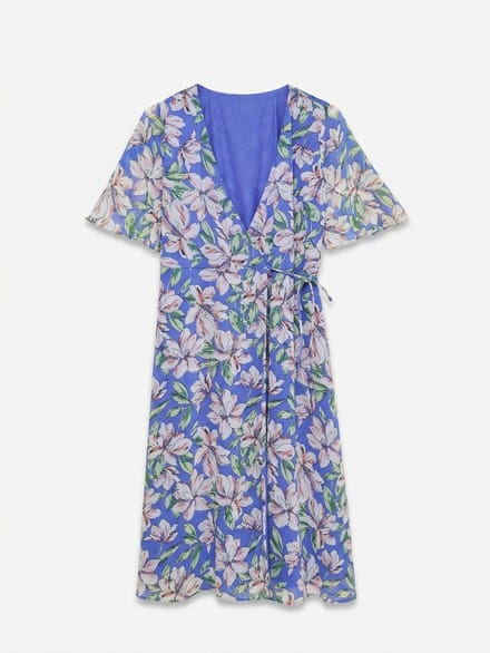 Vero Moda Jurk met laagjes VMZILLE Midi-jurk
