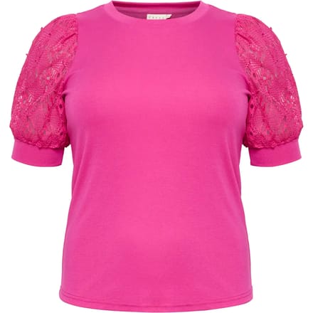 Dames-T-shirt KAFFE Curve Tana