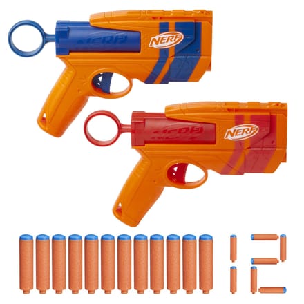 Nerf N Series-duopack Speelgoedblasters inclusief 12 N1-darts