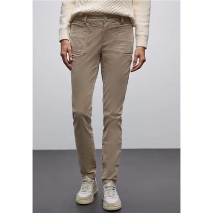 Corduroy broek in casual pasvorm
