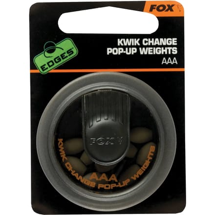 Fox Edges Kwick Change Pop-up Weight AAA - 0.81 g - 10 st.