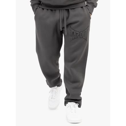 Tapout Lifestyle Basic Jogger Jogginghose normale Passform Anthracite/Black-S