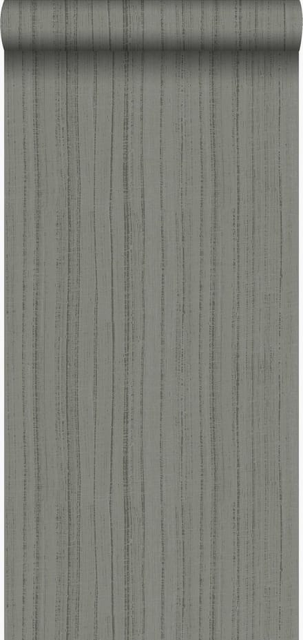 Origin Wallcoverings behang strepen structuur taupe - 53 cm x 10.05 m - 345946