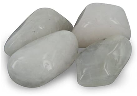 Petaliet wit trommelstenen 100 gr. (mt3)