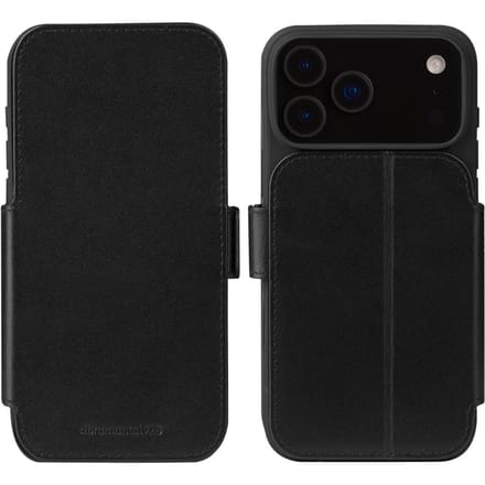dbramante1928 Copenhagen Bookcase geschikt voor Apple iPhone 17 Pro Max - Zwart