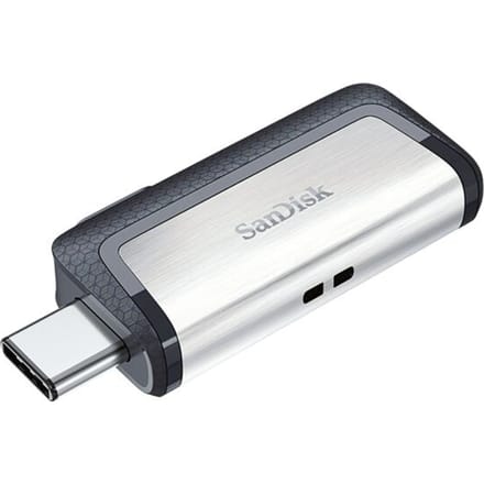 SanDisk Ultra® DualDrive USB-stick smartphone/tablet Zilver 64 GB USB-A 3.2 Gen 1, USB-C