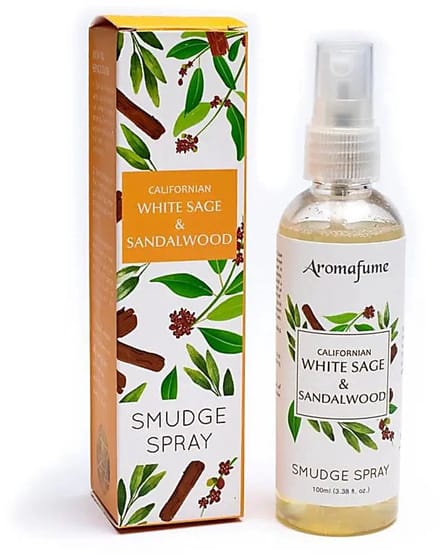 Aromafume Smudge Spray - Witte Salie & Sandelhout