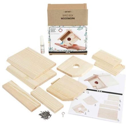 Creativ Company DIY Vogelhuis Grenen 16 cm