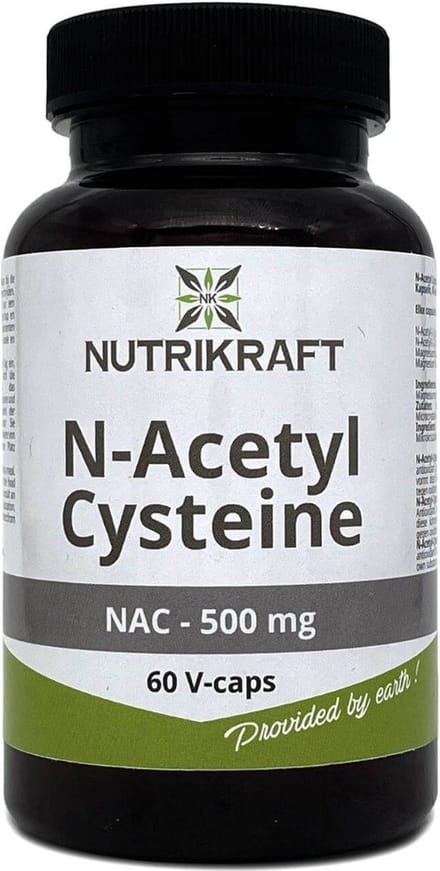 Nutrikraft - NAC N-Acetyl Cysteïne Caps 500mg 60 Caps